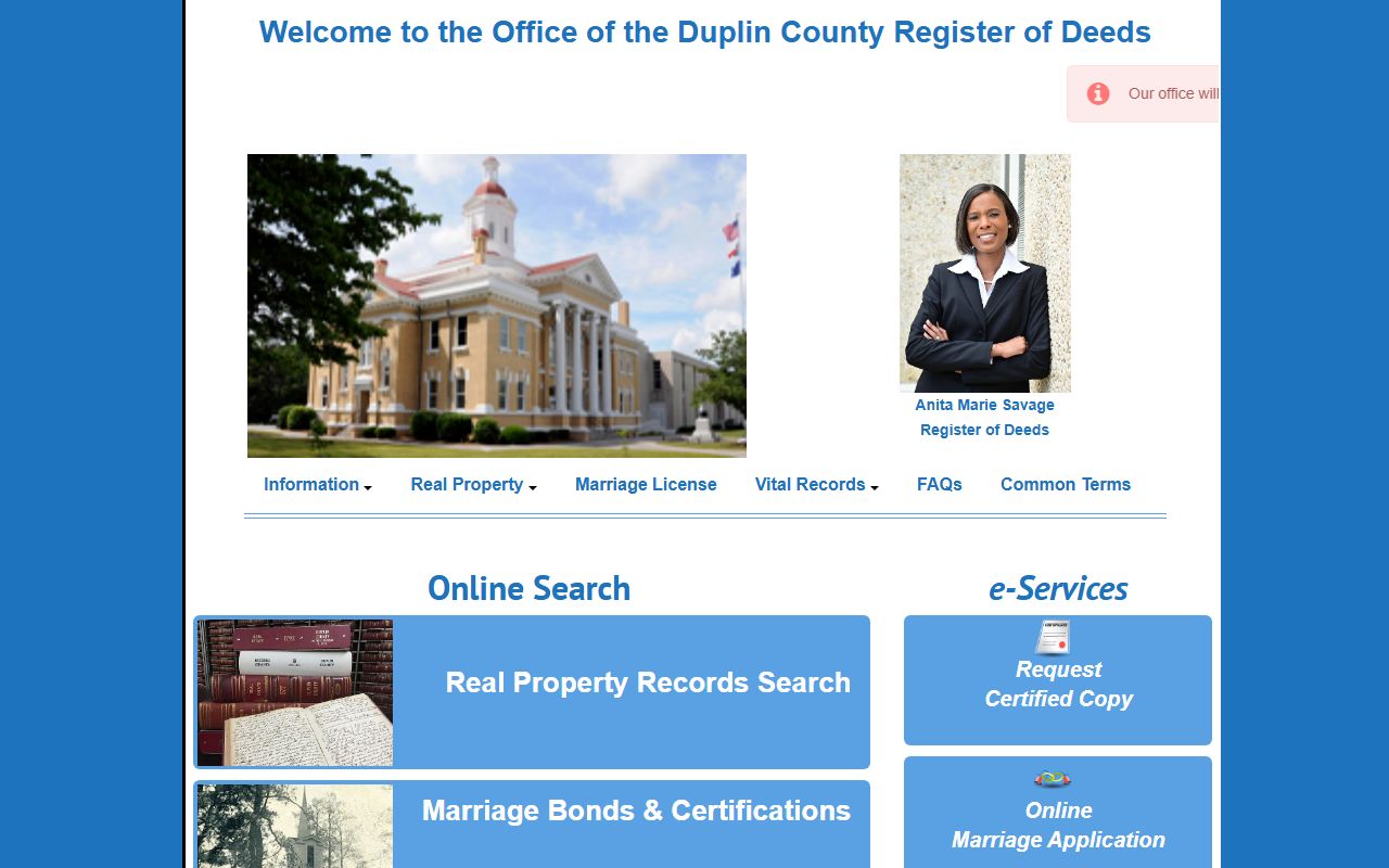 Duplin County marriage records online records search home